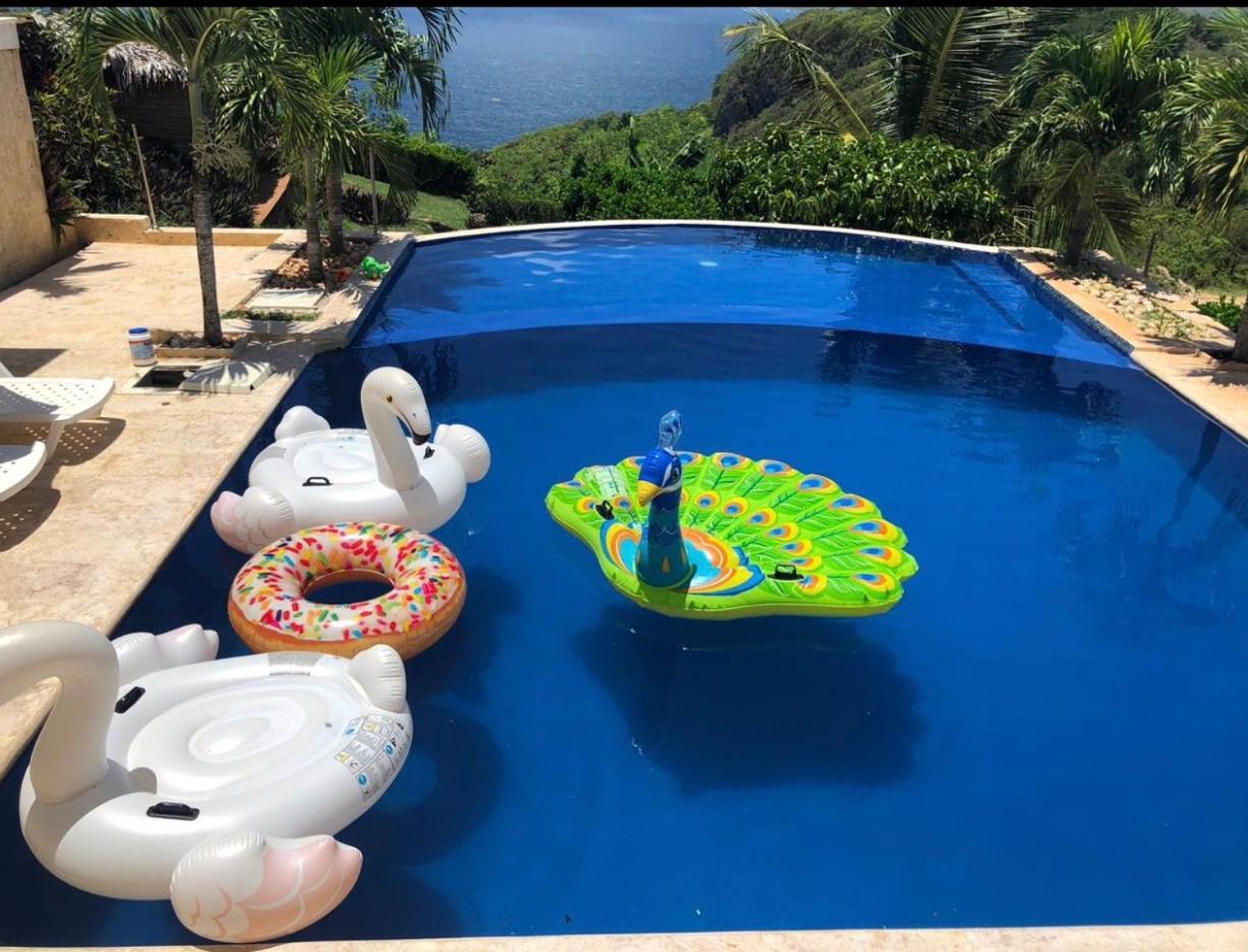 El Monte Azul Bed & Breakfast Las Galeras Ngoại thất bức ảnh